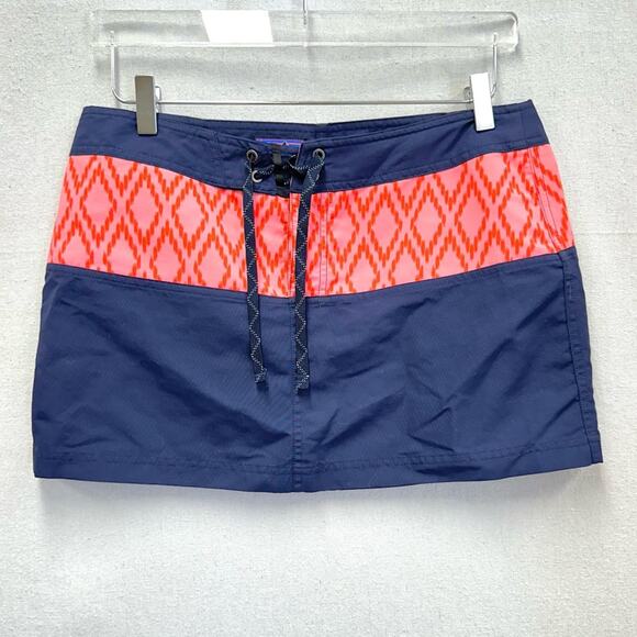 Patagonia® Worn Wear W's Board Skirtie mini skirt in Classic Navy womens size 10 - Picture 13 of 13